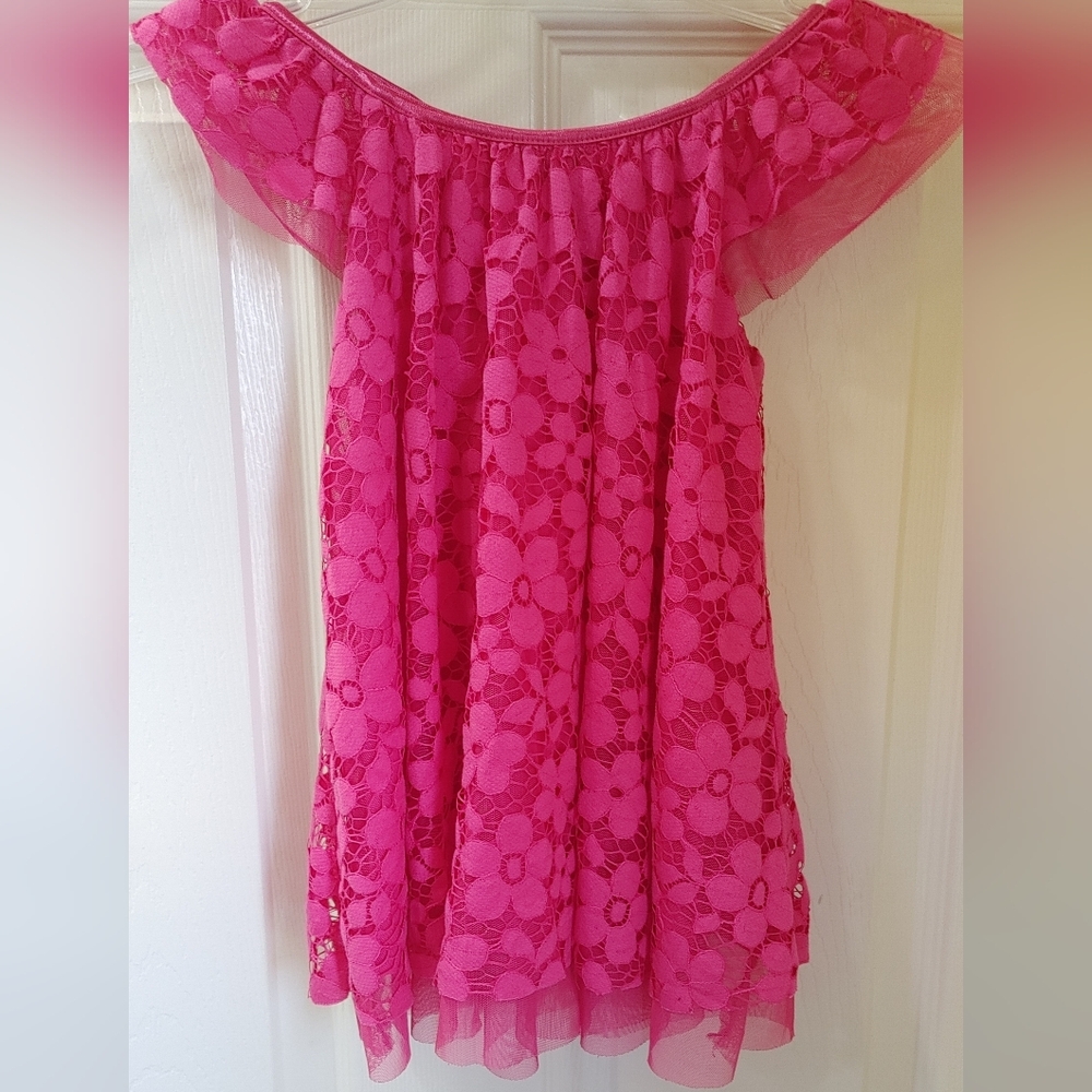 Zunie Girl's 2T Lace Floral Dress